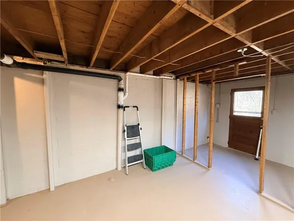 a view of under construction room and staircase