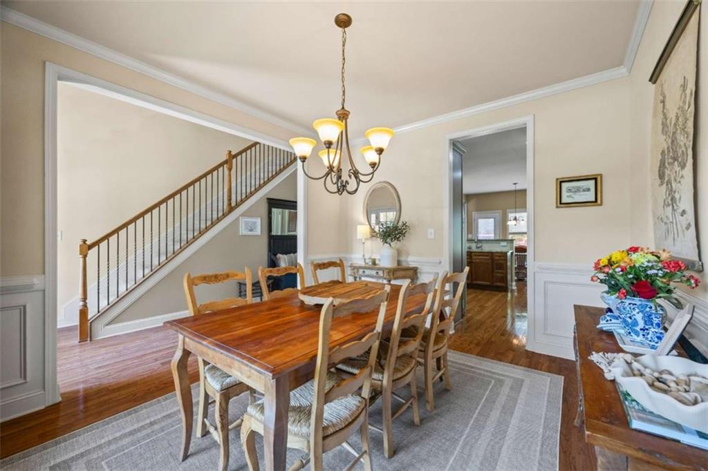 42 Pintail Lane Jefferson, GA 30549 - Photo 4 of 42 a view of a dining room with furniture and wooden floor