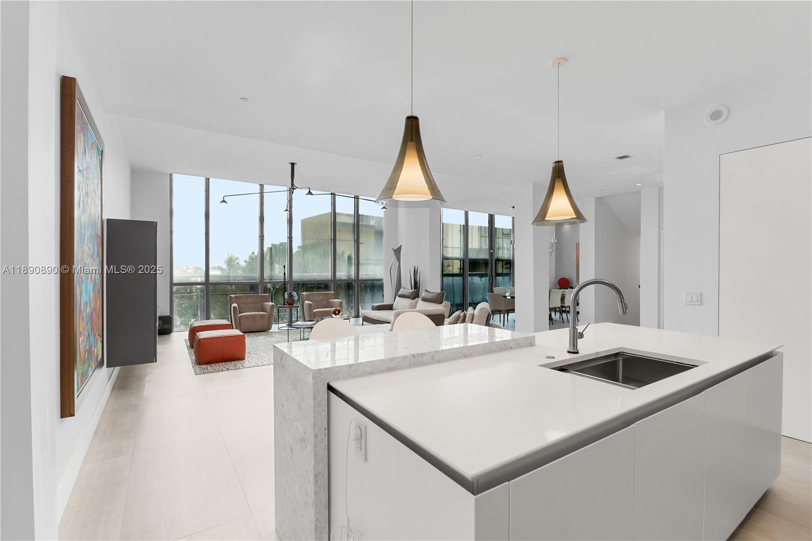 650 Northeast 32nd Street, Unit BH7 Miami, FL 33137 - Photo 51 of 53 a very nice looking room with a large window and couch