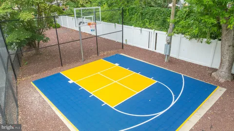 a view of an outdoor space with pool