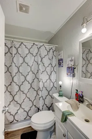 a bathroom with a sink and a toilet