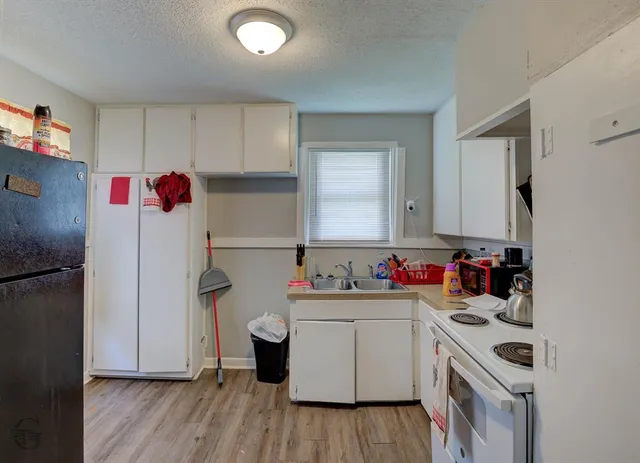 a room with storage and utility