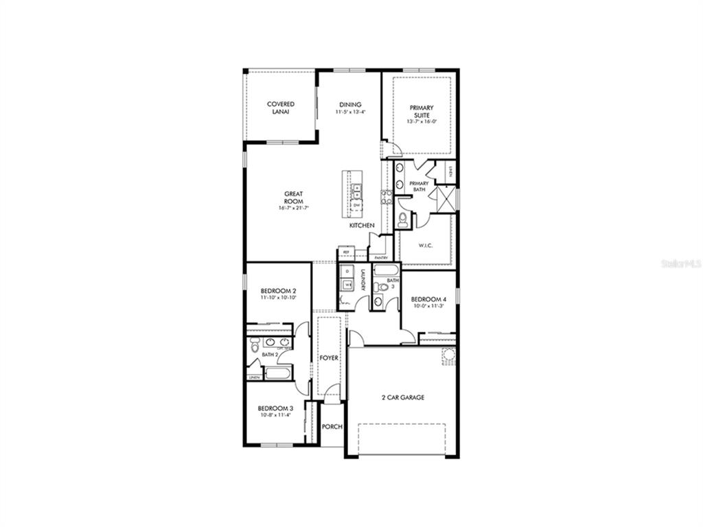 13323 Shellmore Avenue Palmetto, FL 34221 - Photo 1 of 8 a picture of a floor plan
