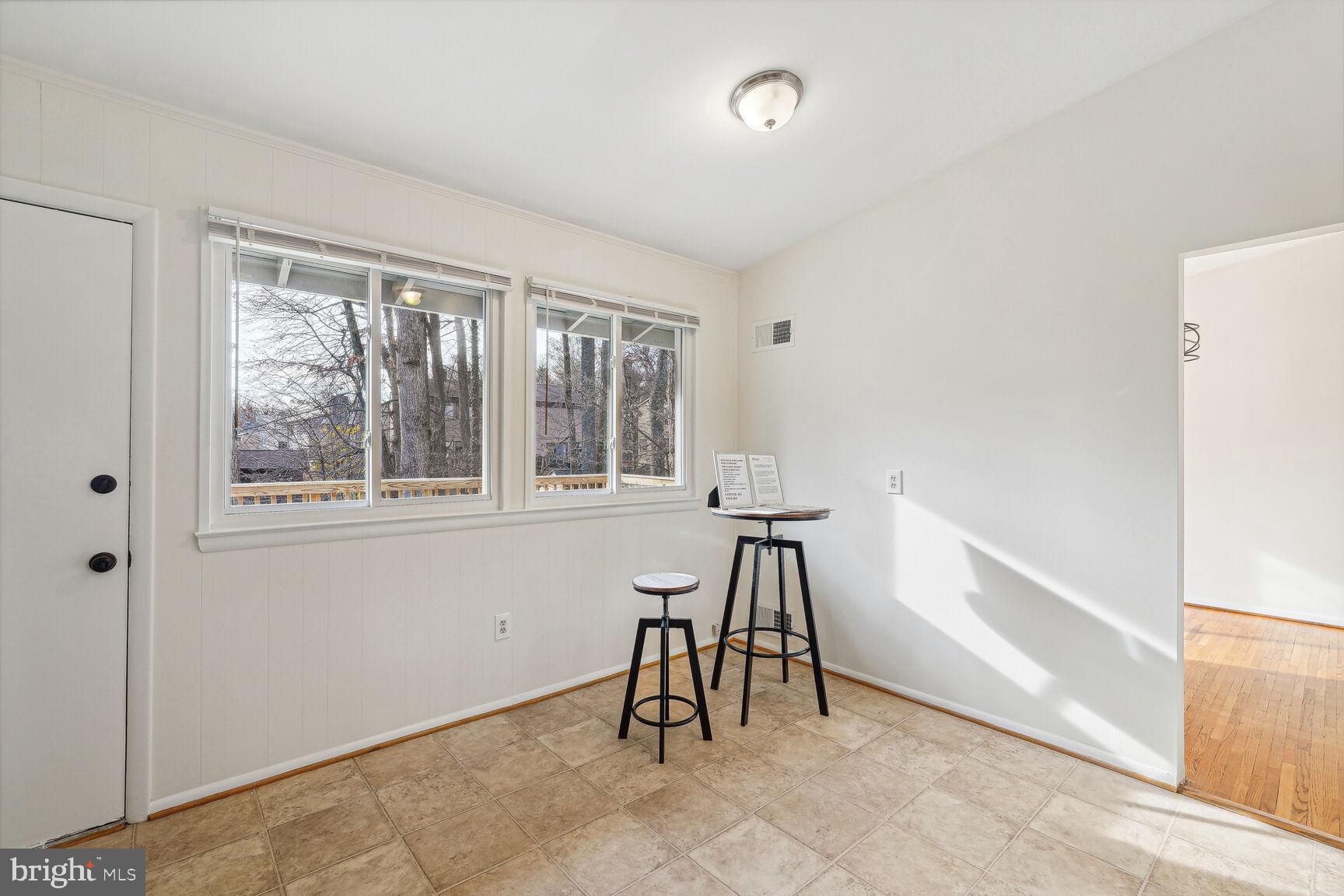 6420 Hollins Drive Bethesda, MD 20817 - Photo 13 of 34 Table space in kitchen