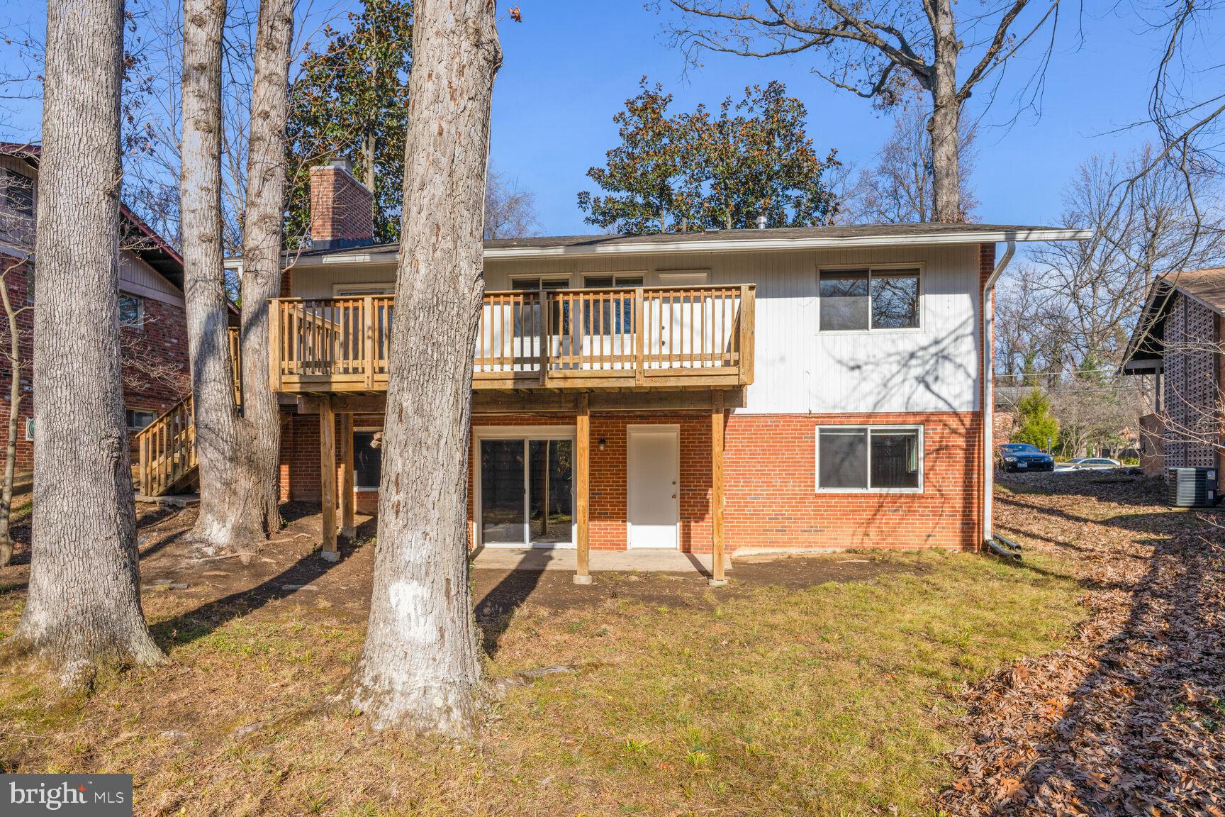 6420 Hollins Drive Bethesda, MD 20817 - Photo 32 of 34 Back yard of house