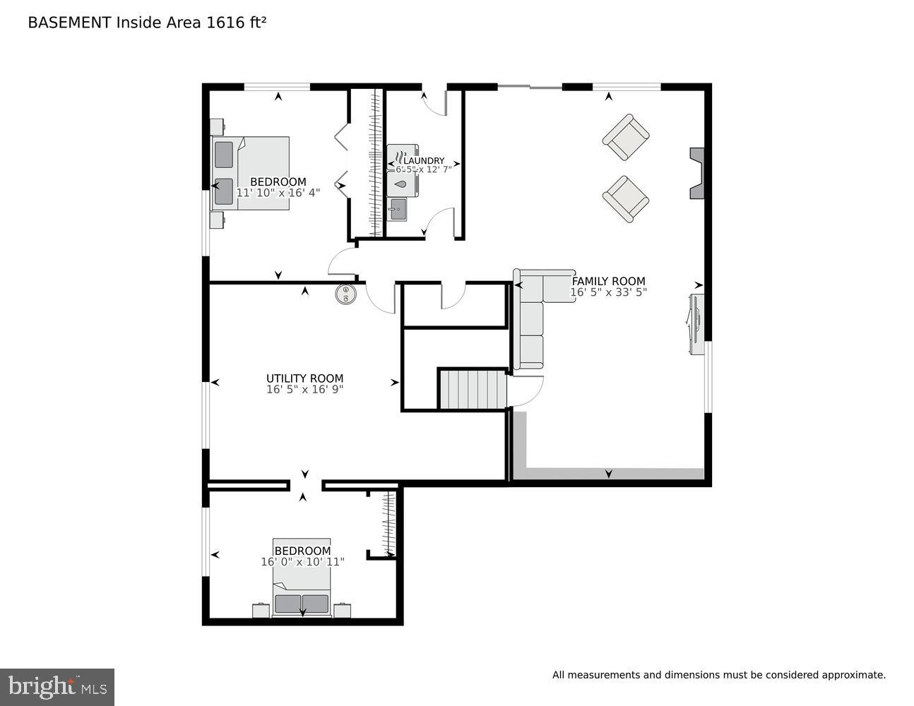 6420 Hollins Drive Bethesda, MD 20817 - Photo 34 of 34 Lower Floor
