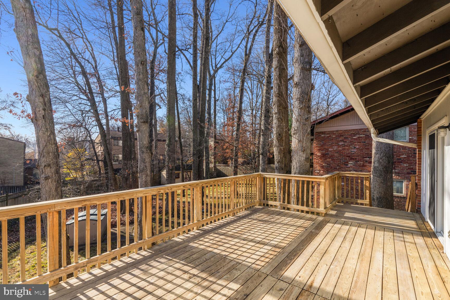 6420 Hollins Drive Bethesda, MD 20817 - Photo 9 of 34 Large deck