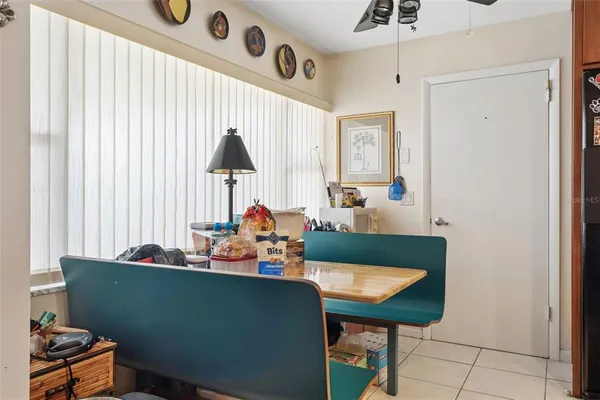 a room with furniture and window