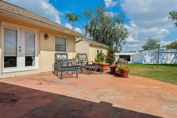 a view of outdoor space yard deck and patio