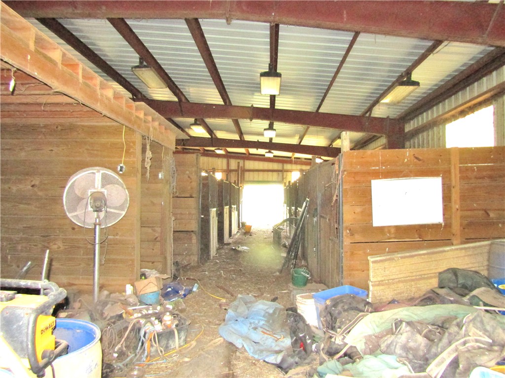 539 State Route Endicott, NY 13760 - Photo 24 of 38 barn interior, arena area