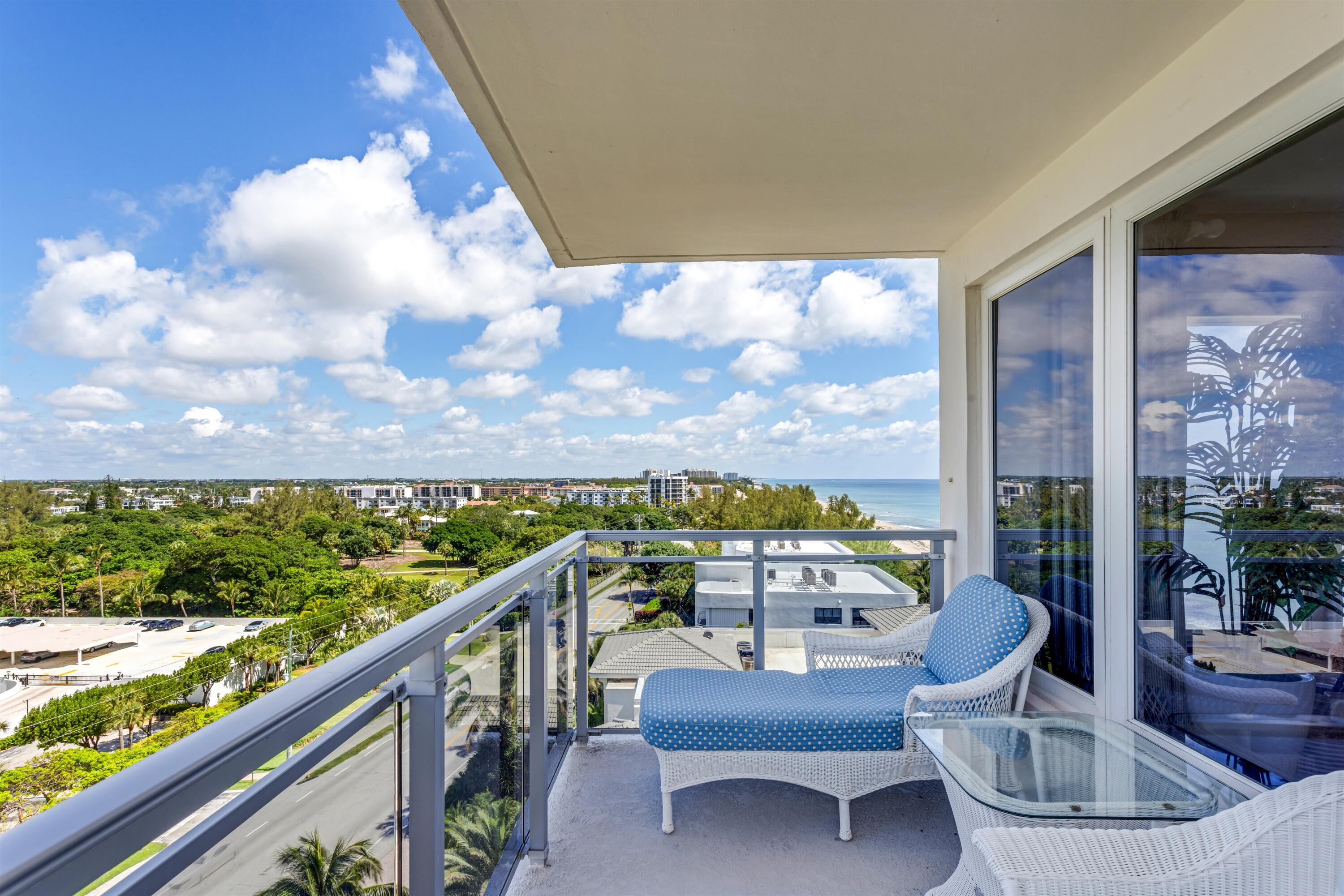 2066 North Ocean Boulevard, Unit 10NW Boca Raton, FL 33431 - Photo 22 of 28 BALCONY VIEW