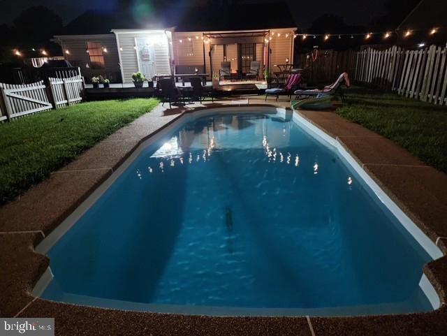 10303 Abbott Road Manassas, VA 20110 - Photo 35 of 36 a view of a house with a swimming pool