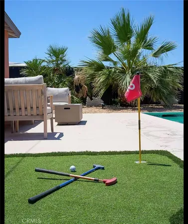 a garden view with a garden