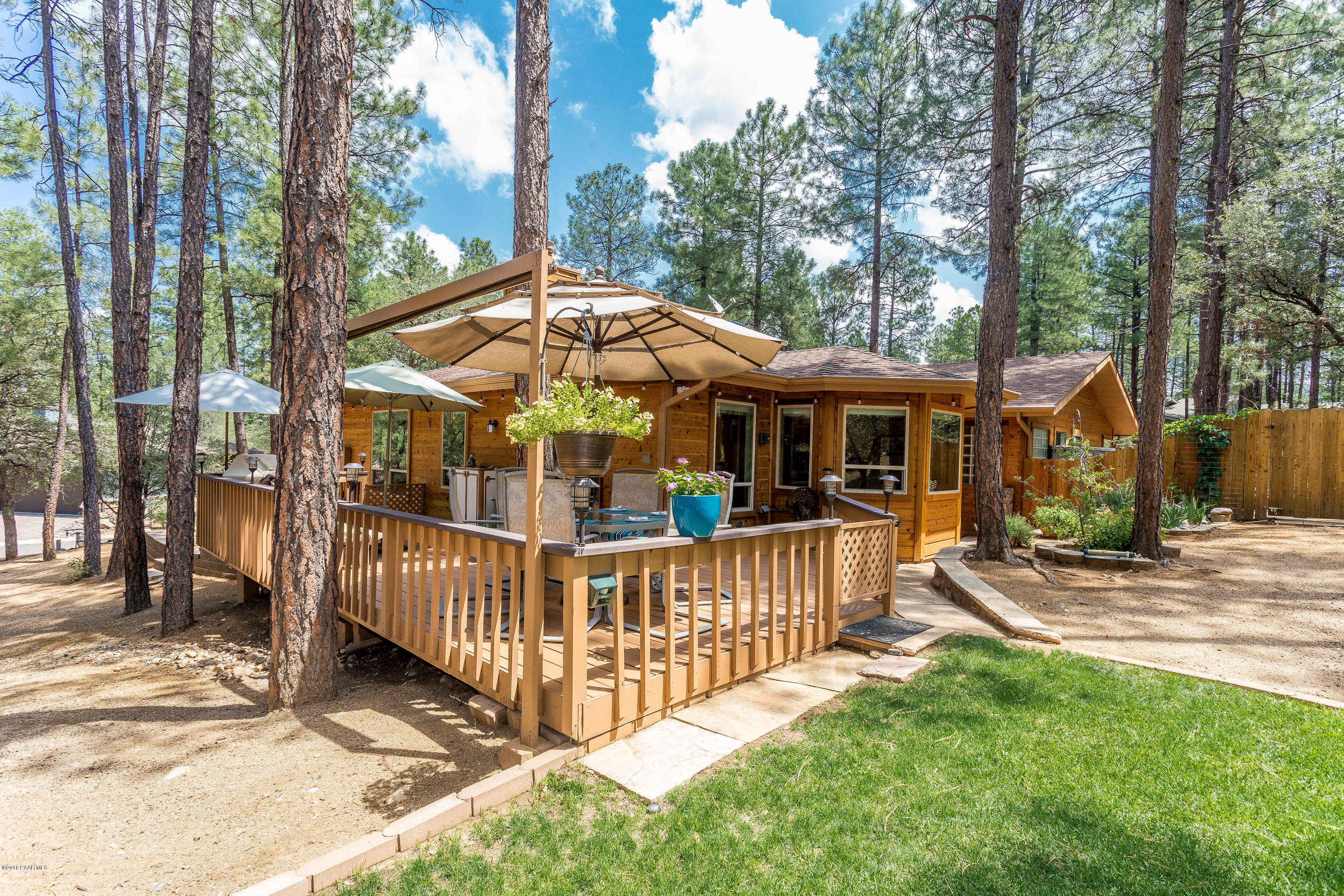 1631 Kaibab Loop Prescott, AZ 86303 - Photo 43 of 45 a view of a house with a yard and porch