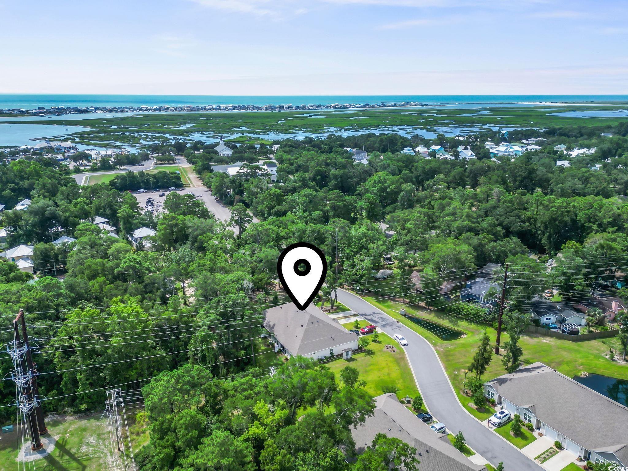 62 Sea Shell Drive, Unit 62 Murrells Inlet, SC 29576 - Photo 12 of 34 Aerial view of a large body of water