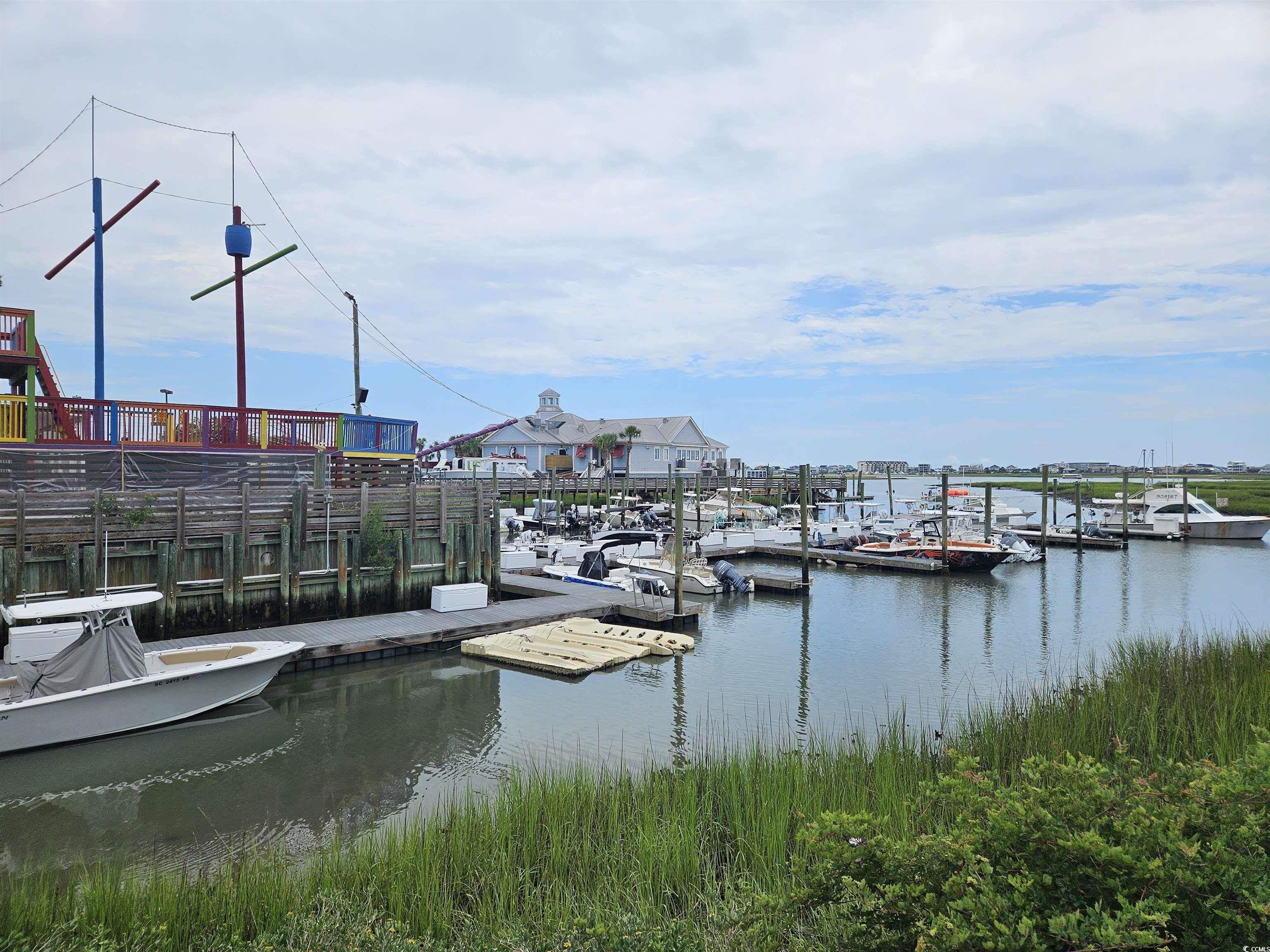62 Sea Shell Drive, Unit 62 Murrells Inlet, SC 29576 - Photo 32 of 34 Dock area featuring a water view