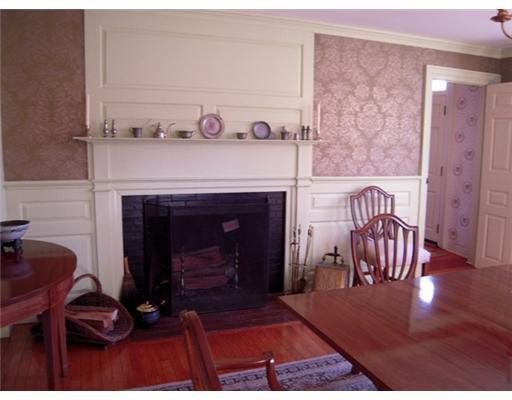 195 Adams Road Brunswick, ME 04011 - Photo 7 of 25 Dining Room. Warmed by the fire,...