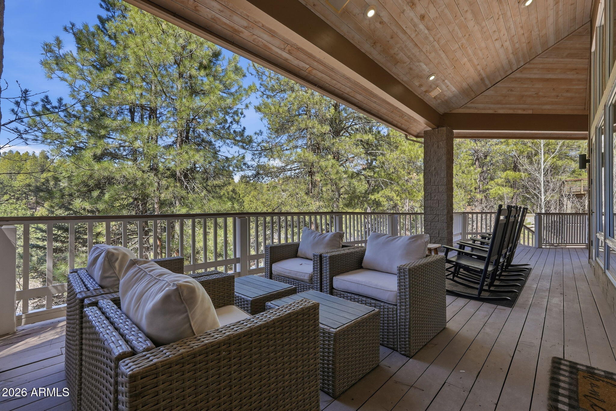3441 Griffiths Spring Flagstaff, AZ 86005 - Photo 10 of 71 Front porch