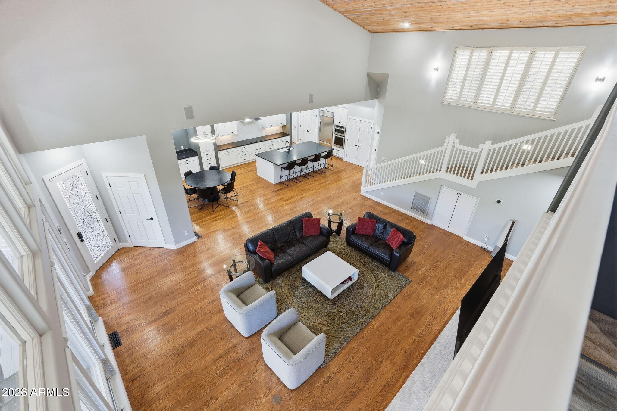3441 Griffiths Spring Flagstaff, AZ 86005 - Photo 18 of 71 Overhead view of downstairs living area