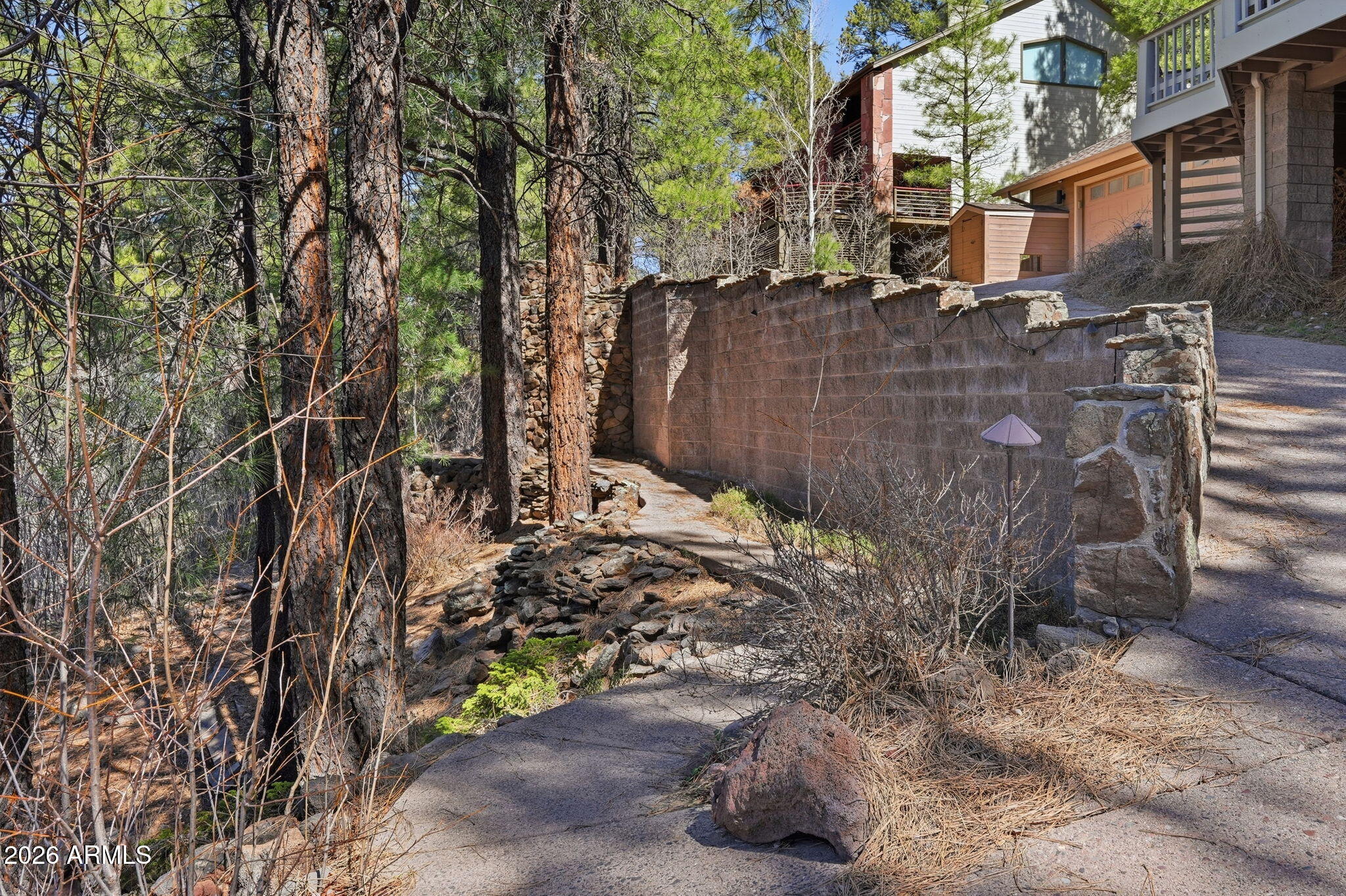 3441 Griffiths Spring Flagstaff, AZ 86005 - Photo 50 of 71 Path to wine cellar