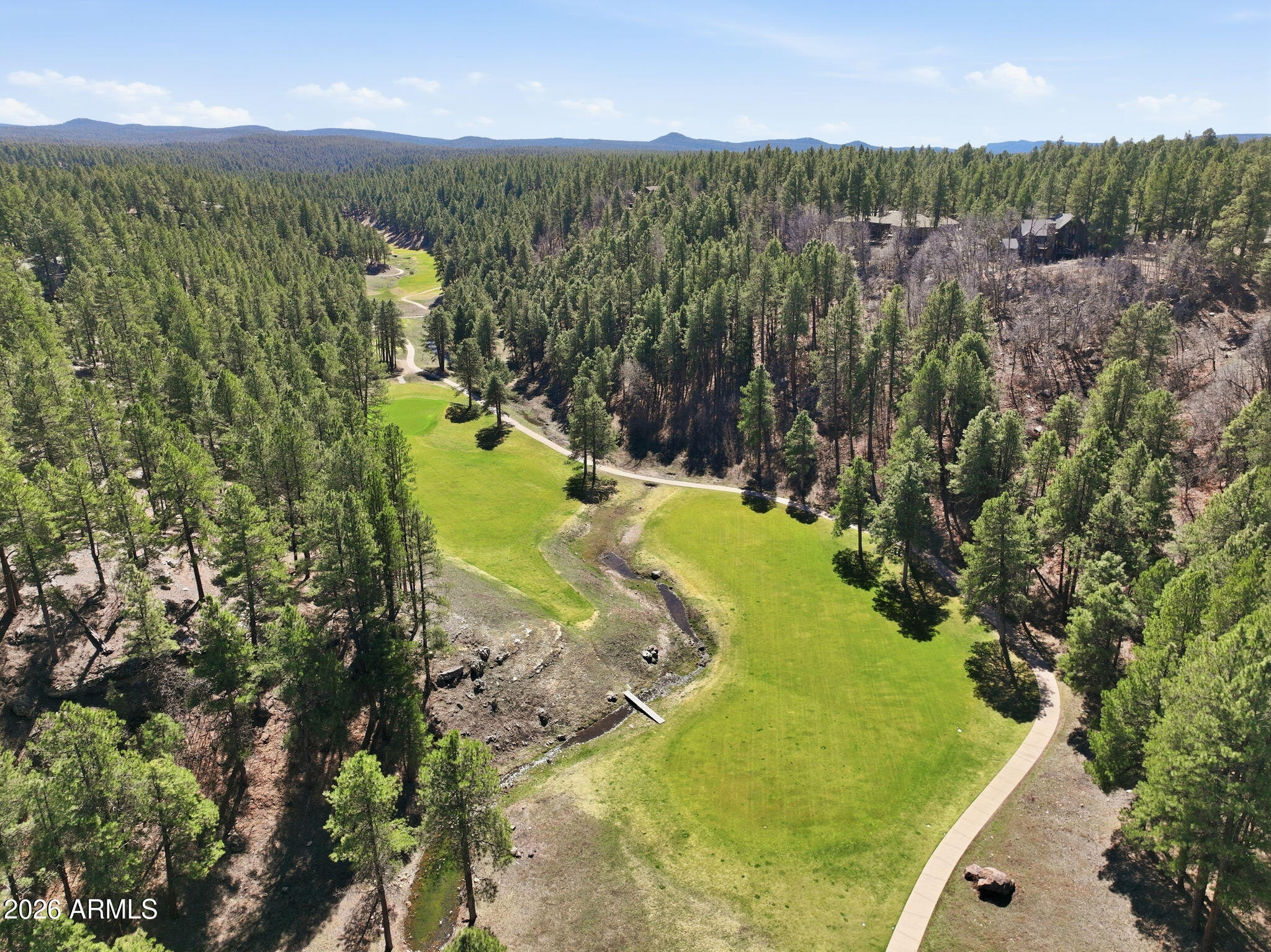 3441 Griffiths Spring Flagstaff, AZ 86005 - Photo 66 of 71 a view of a city with mountains in the background