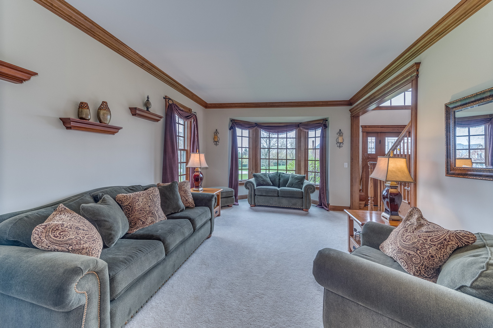 40W900 Campton Trail Road St. Charles, IL 60175 - Photo 6 of 31 a living room with furniture and a large window