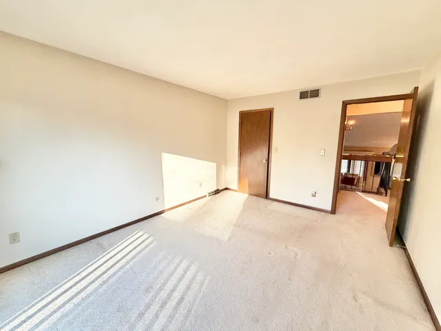 a view of empty room