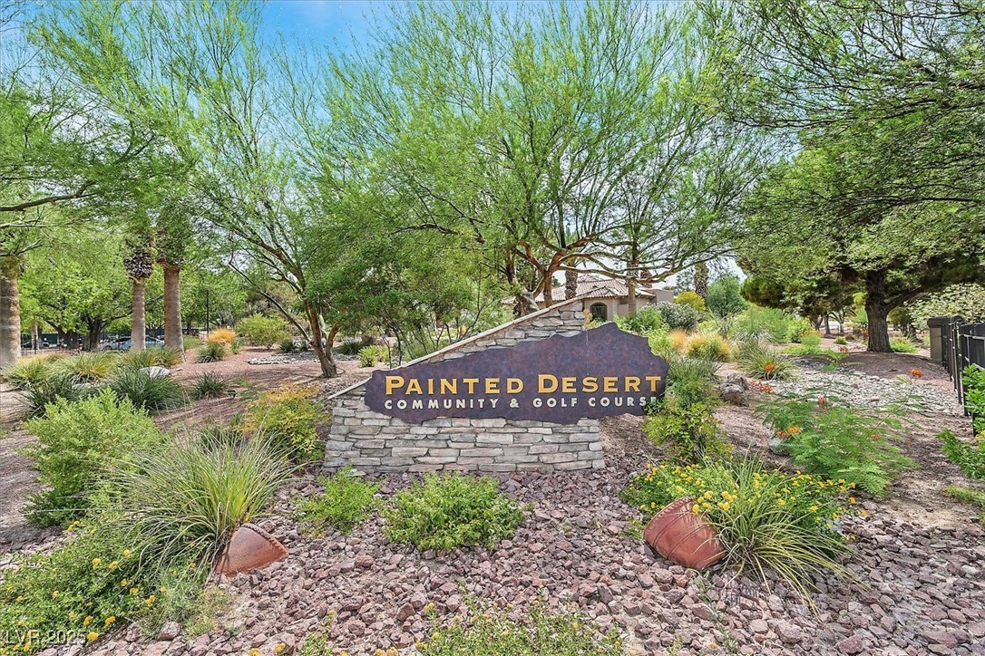 5421 Painted Mirage Road Las Vegas, NV 89149 - Photo 25 of 35 View of community / neighborhood sign