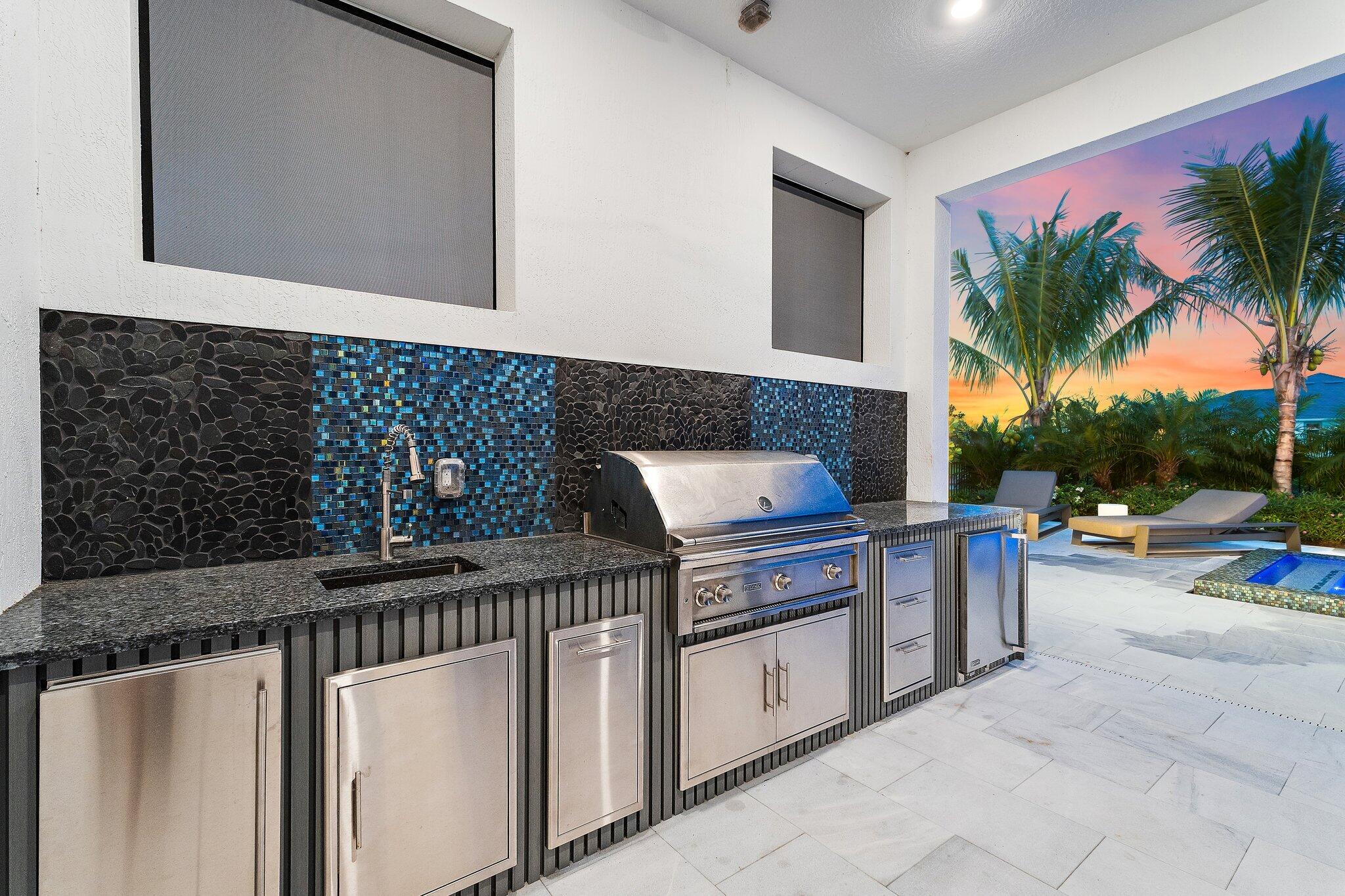 20049 Southeast Bridgewater Drive Jupiter, FL 33458 - Photo 13 of 77 Summer Kitchen