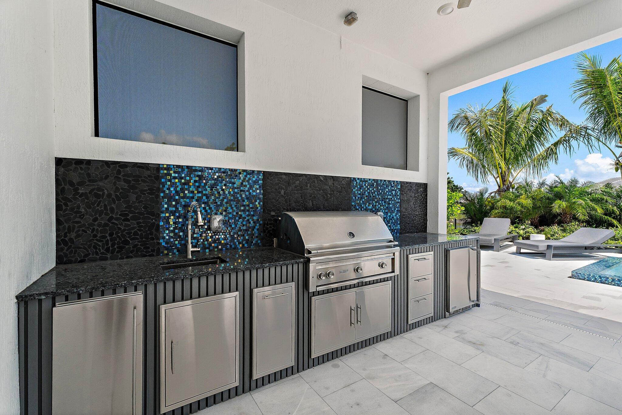 20049 Southeast Bridgewater Drive Jupiter, FL 33458 - Photo 72 of 77 Summer Kitchen