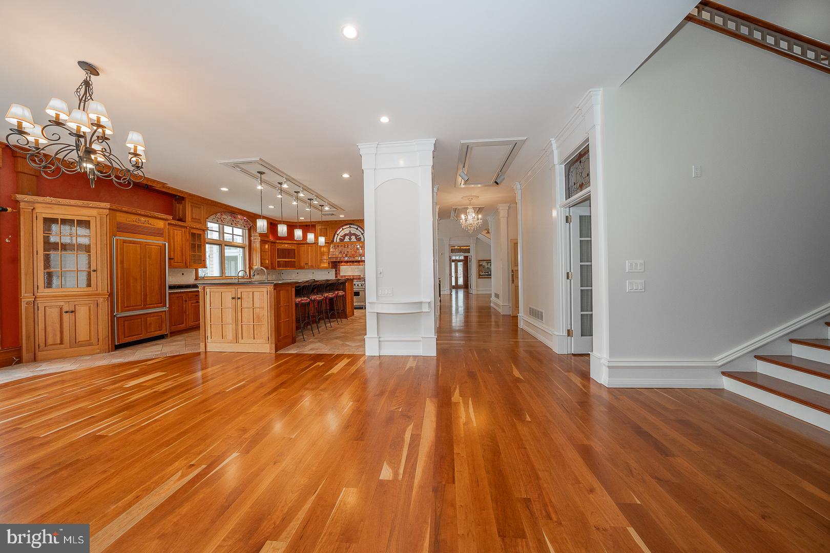 52 Mountain Laurel Lane Malvern, PA 19355 - Photo 14 of 58 a view of a kitchen with wooden floor and a kitchen