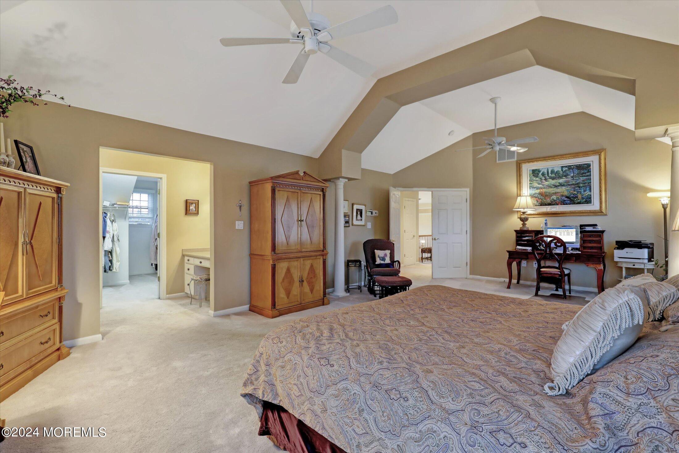 9 Shady Tree Lane Colts Neck, NJ 07722 - Photo 34 of 60 a spacious bedroom with furniture and a large window