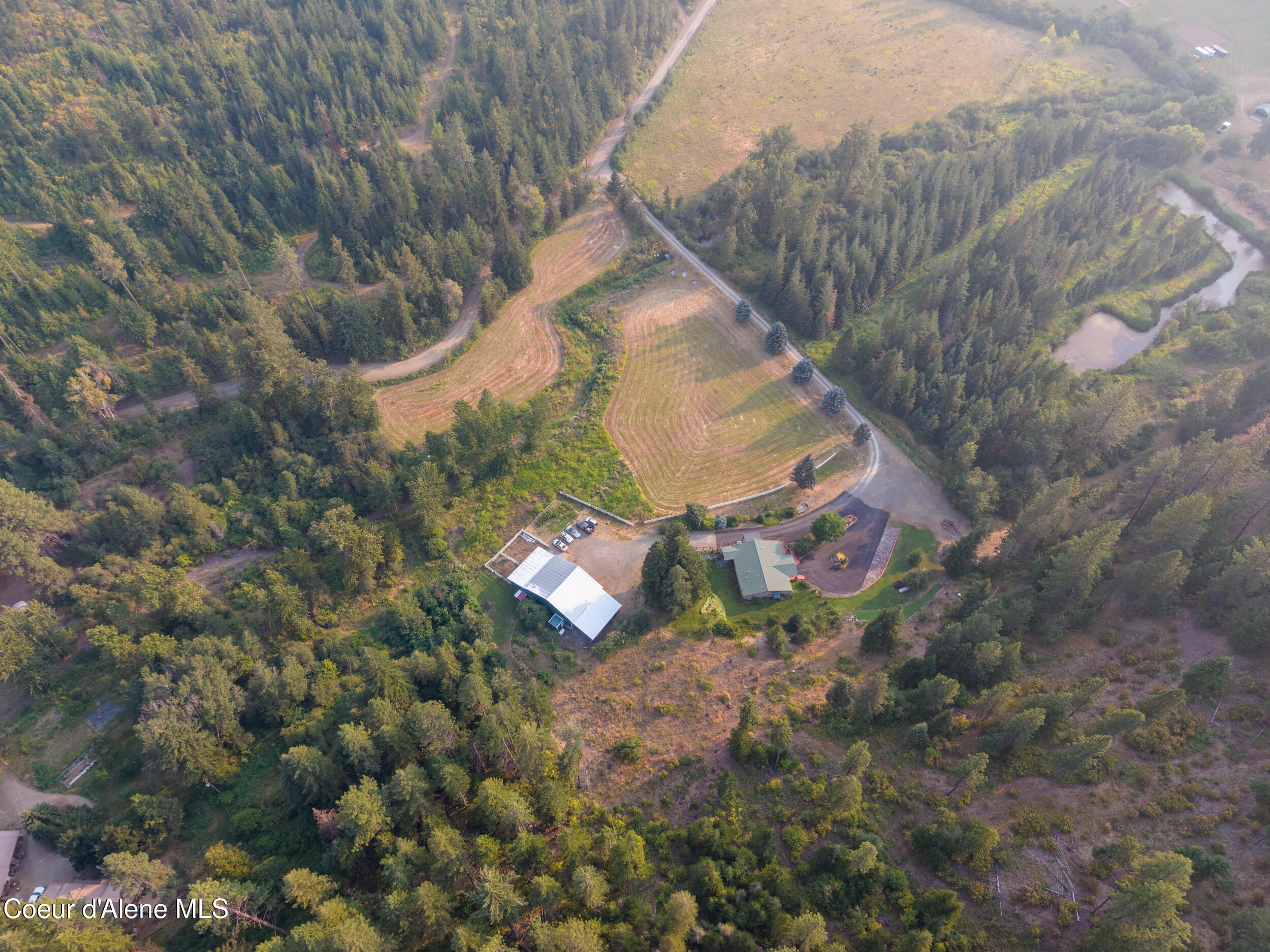 134 Deep Creek Road St. Maries, ID 83861 - Photo 53 of 62 Ariel