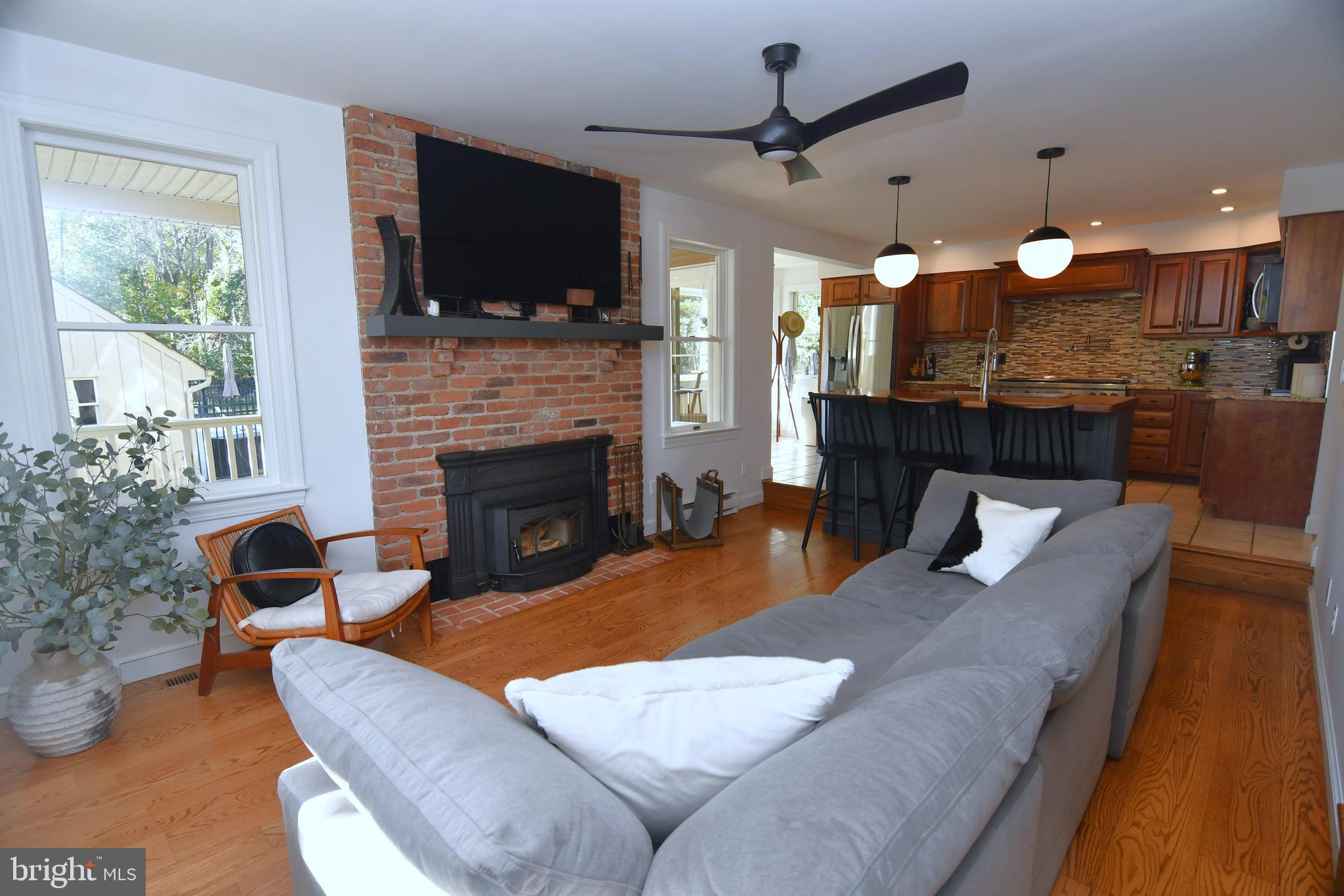 809 Old Bethlehem Road Quakertown, PA 18951 - Photo 14 of 65 Comfort Meets Style! Wood Burning Fireplace!