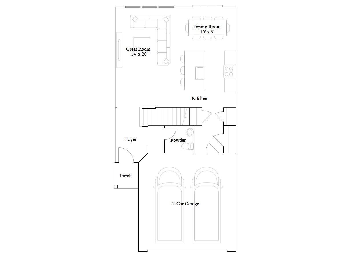 2605 Dundee Drive New Lenox, IL 60451 - Photo 19 of 20 a picture of a bench in a white wall