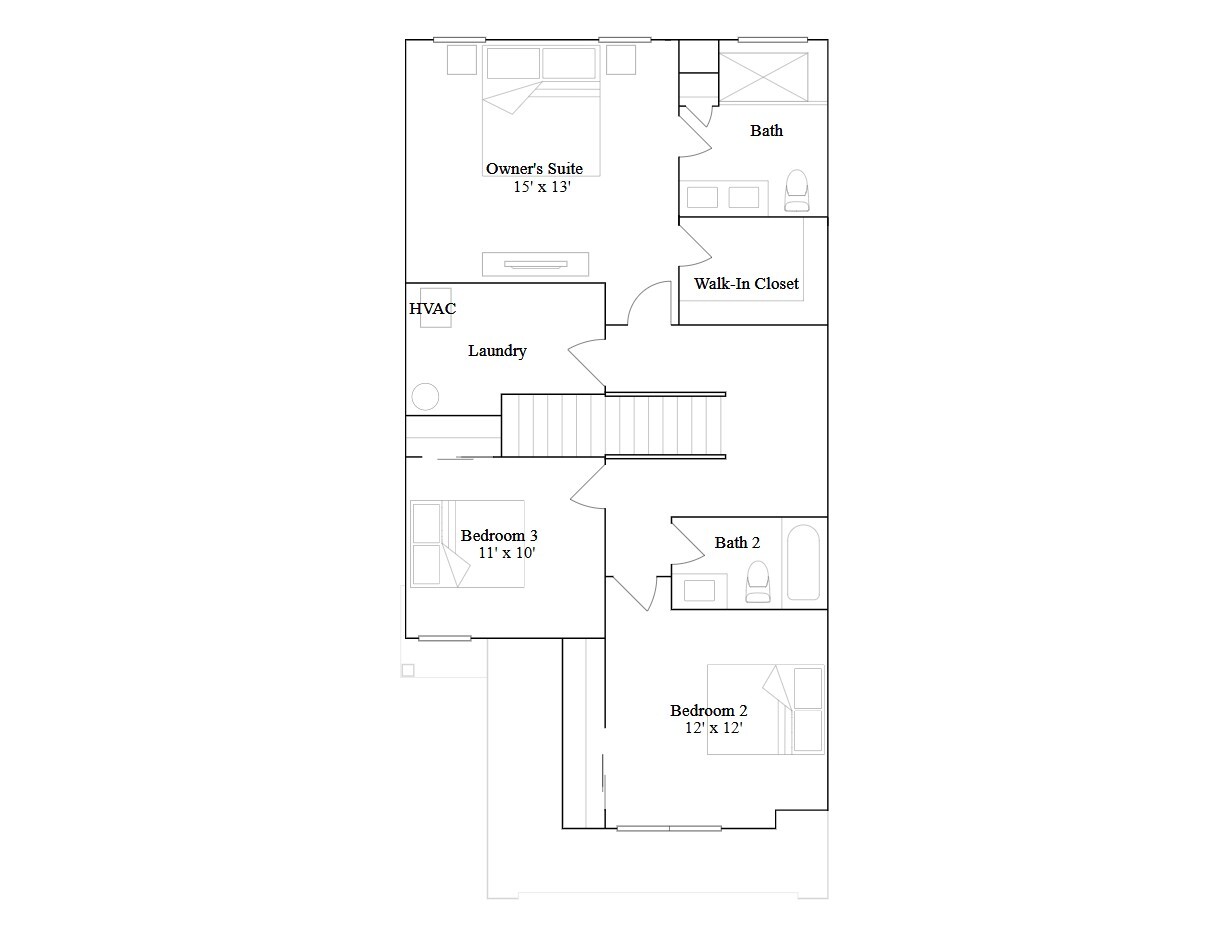 2605 Dundee Drive New Lenox, IL 60451 - Photo 20 of 20 a picture of a wall with a white wall and a painting