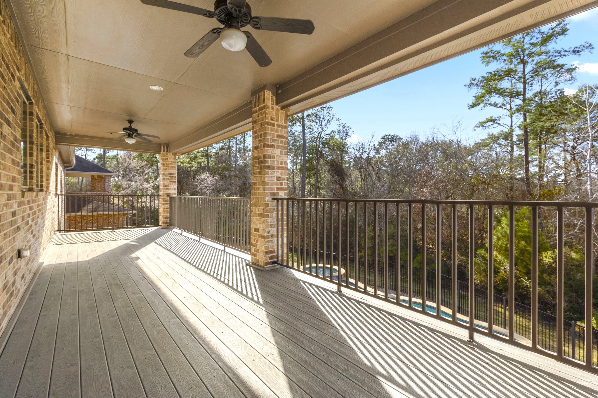23211 Belted Kingfisher Trail Spring, TX 77389 - Photo 28 of 47 enjoy morning coffee, an evening cocktail or just ready a good book on this covered balcony