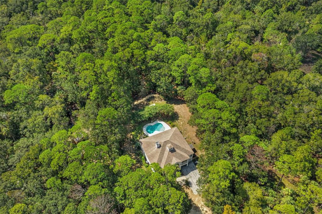 4270 Southeast 193rd Place Yankeetown, FL 34498 - Photo 39 of 42 an aerial view of a house with a yard