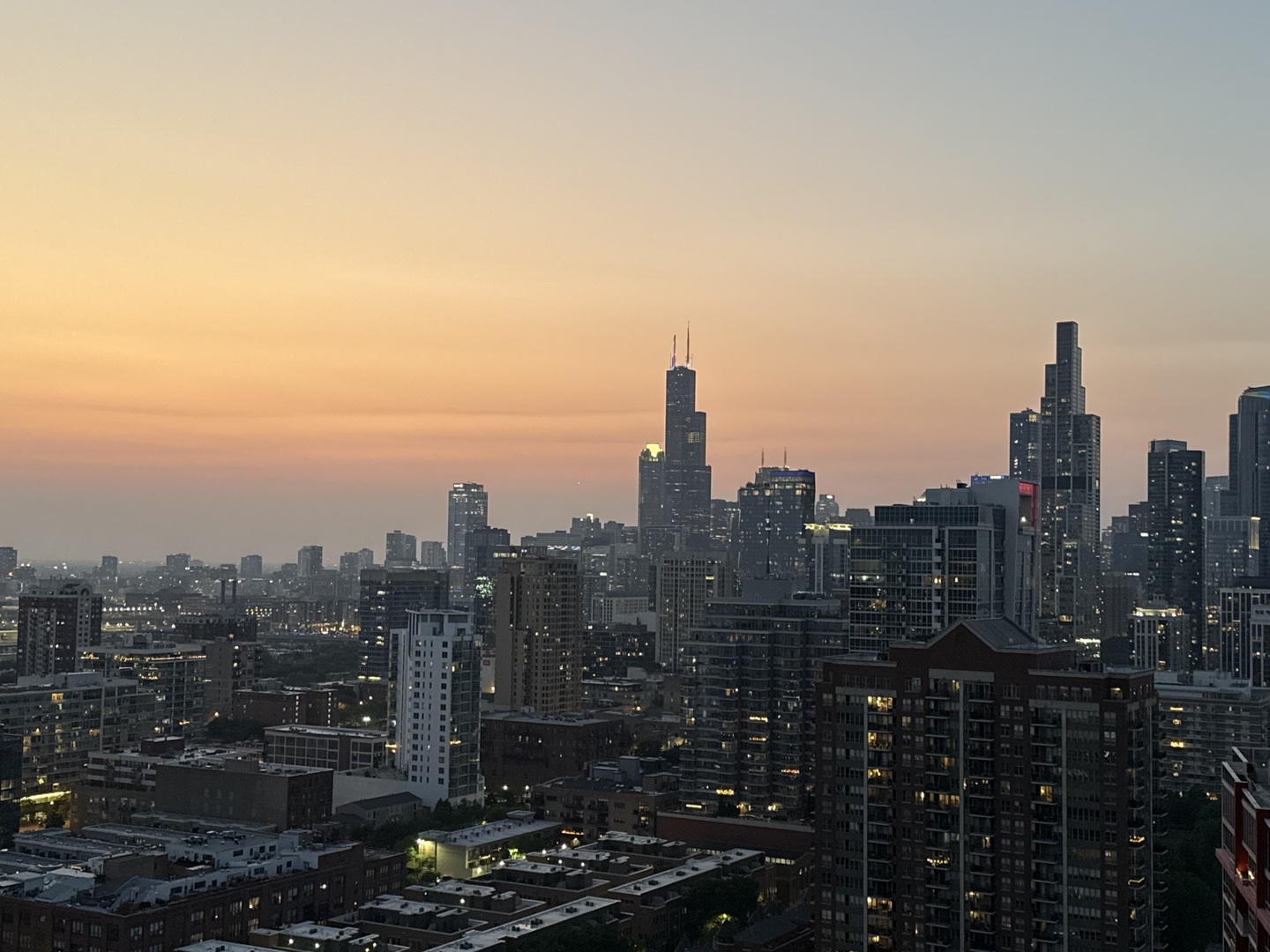 1901 South Calumet Avenue, Unit 2912 Chicago, IL 60616 - Photo 20 of 32 a view of a city with tall buildings