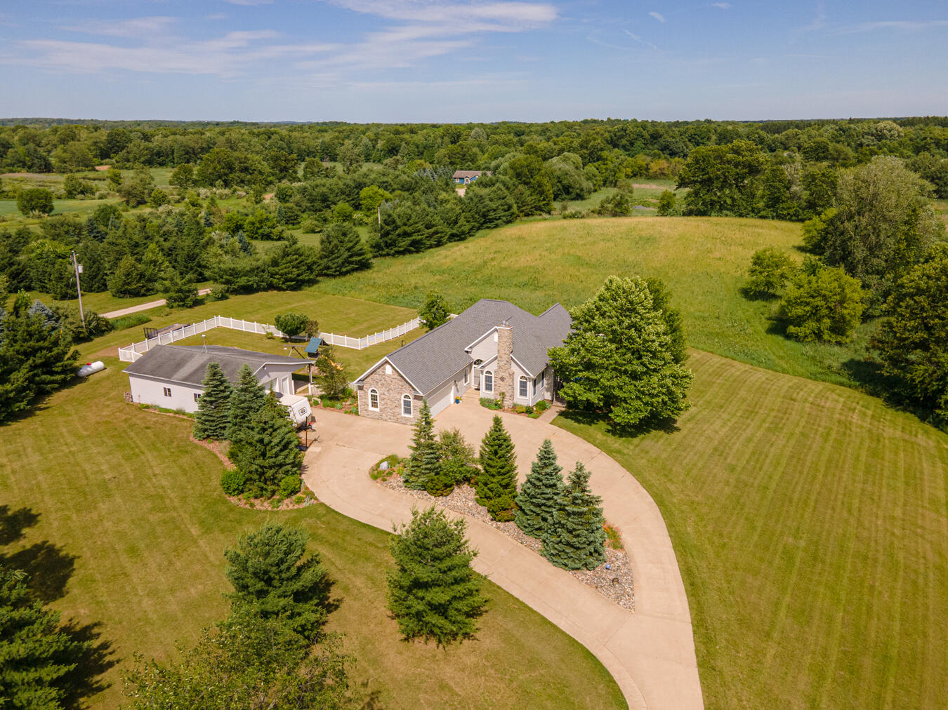 1295 North Portage Road Jackson, MI 49201 - Photo 3 of 57 DRONE - 1295 N Portage Rd Jackson MI 492