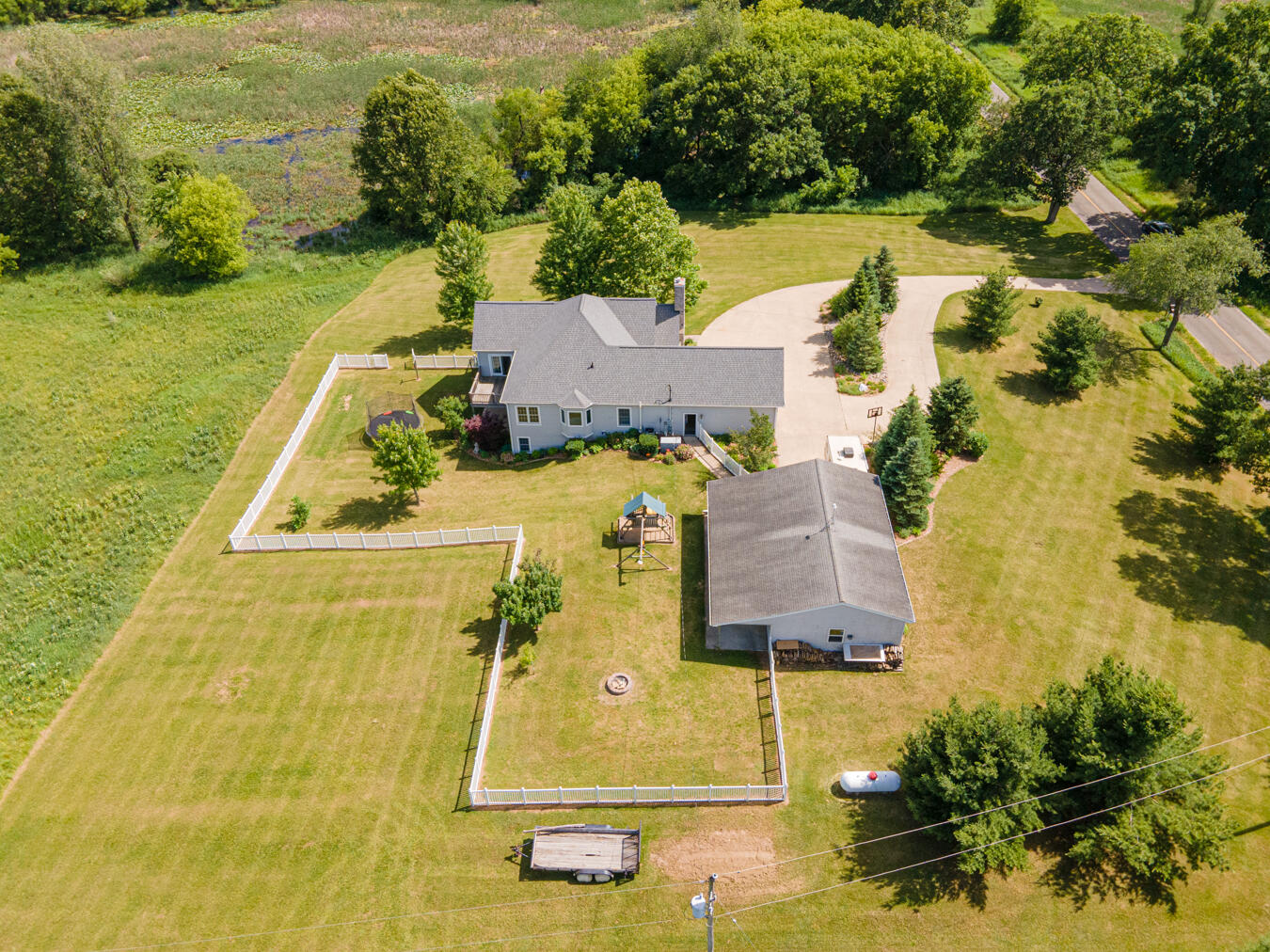1295 North Portage Road Jackson, MI 49201 - Photo 47 of 57 DRONE - 1295 N Portage Rd Jackson MI 492