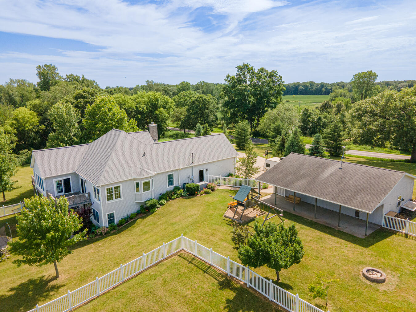 1295 North Portage Road Jackson, MI 49201 - Photo 48 of 57 DRONE - 1295 N Portage Rd Jackson MI 492