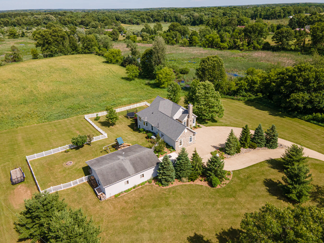 1295 North Portage Road Jackson, MI 49201 - Photo 49 of 57 DRONE - 1295 N Portage Rd Jackson MI 492