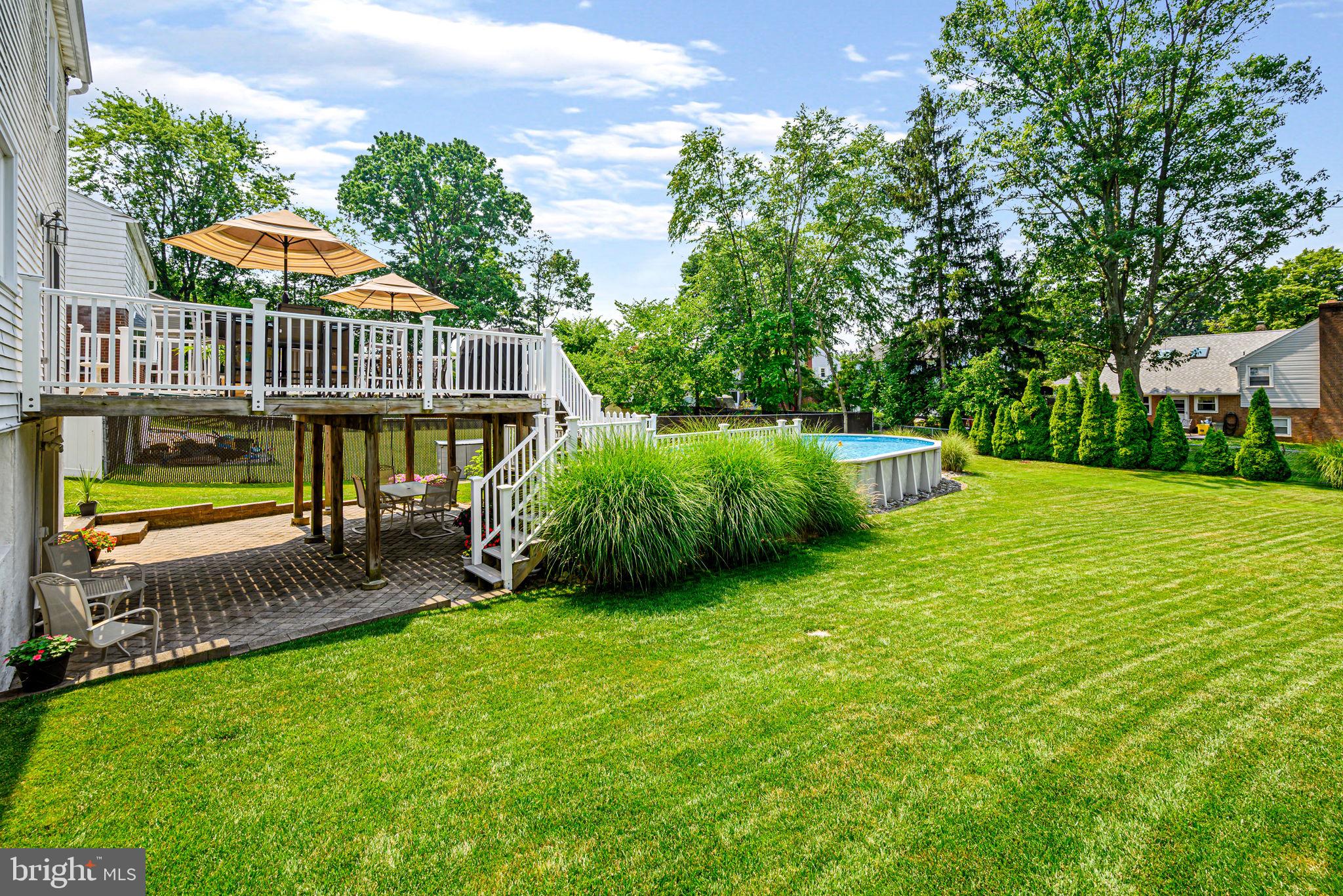 300 Parham Road Springfield, PA 19064 - Photo 40 of 45 huge back yard