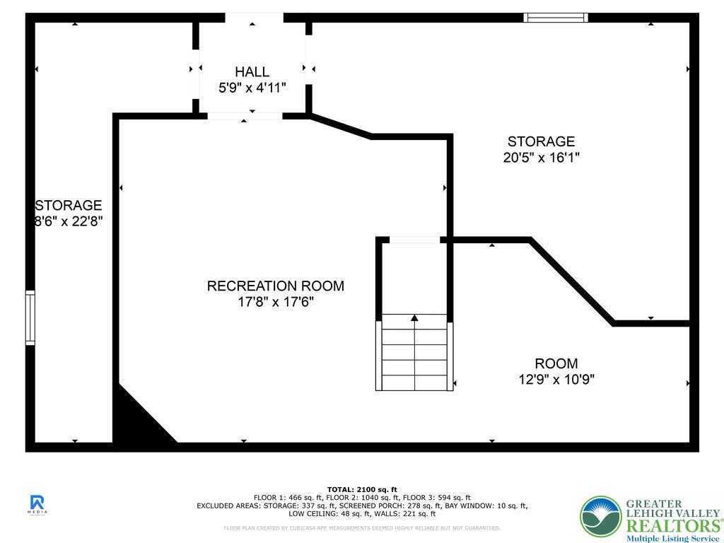 2054 Portzer Road Quakertown, PA 18951 - Photo 45 of 45 basement floor plan