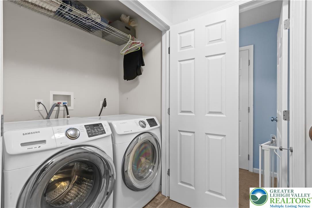 2260 Rising Hill Road Whitehall, PA 18052 - Photo 27 of 30 a utility room with dryer and washer