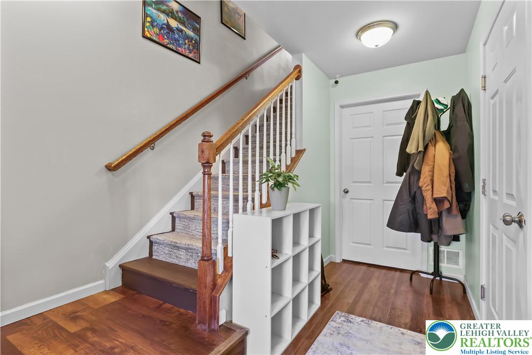 2260 Rising Hill Road Whitehall, PA 18052 - Photo 5 of 30 a view of entryway and hall with wooden floor
