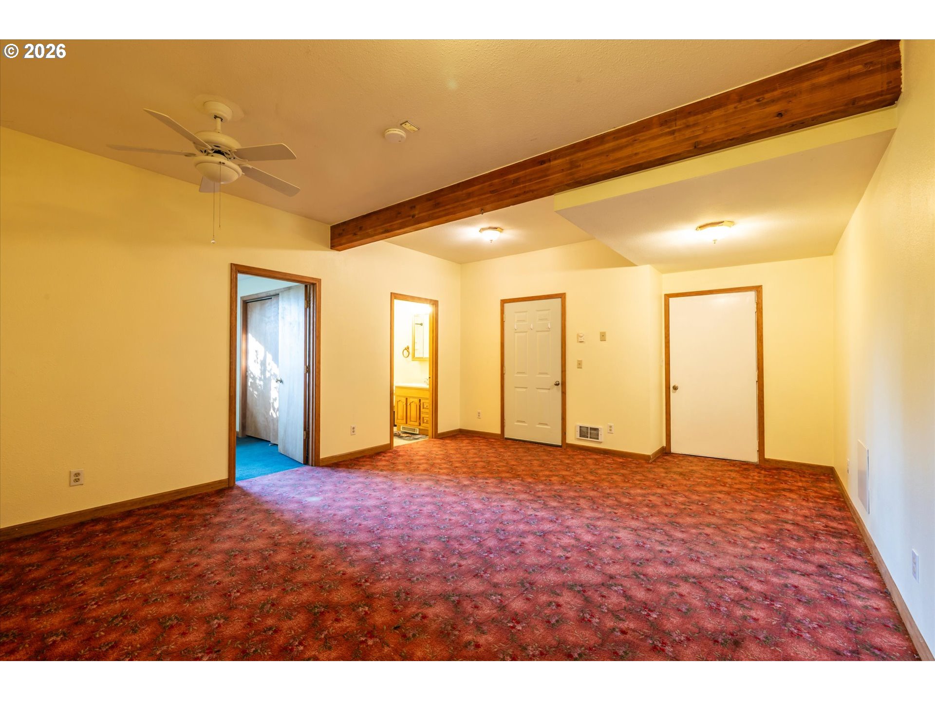 1376 D Street Coos Bay, OR 97420 - Photo 34 of 44 a view of an empty room with wooden floor