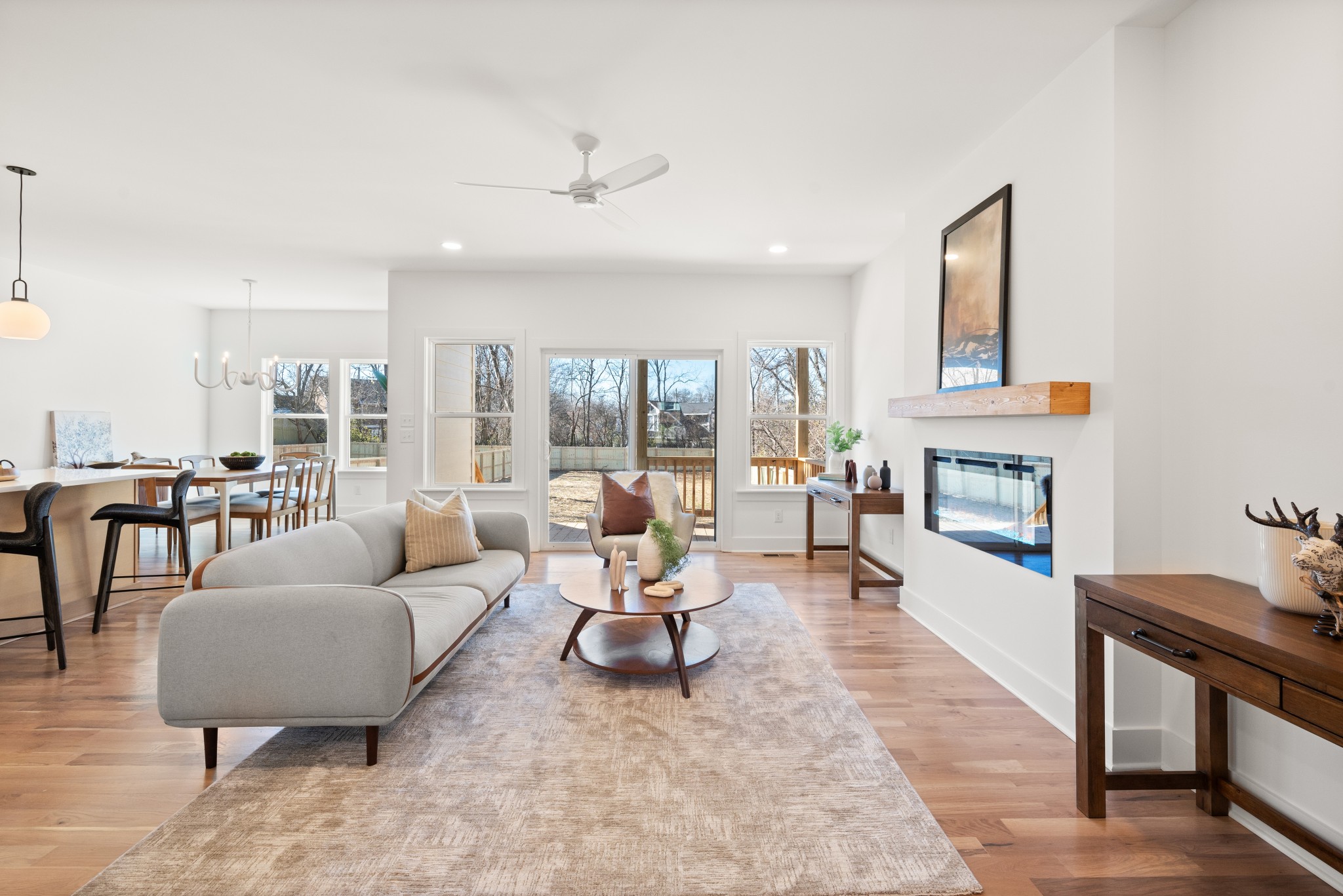 142 Lanier Drive Madison, TN 37115 - Photo 5 of 23 a living room with furniture and a fireplace