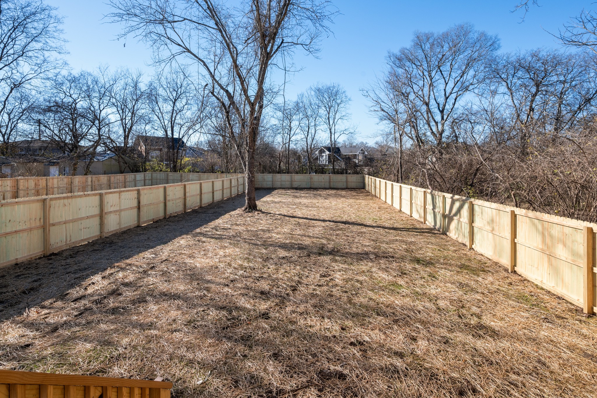 142 Lanier Drive Madison, TN 37115 - Photo 10 of 23 a view of backyard with wooden fence